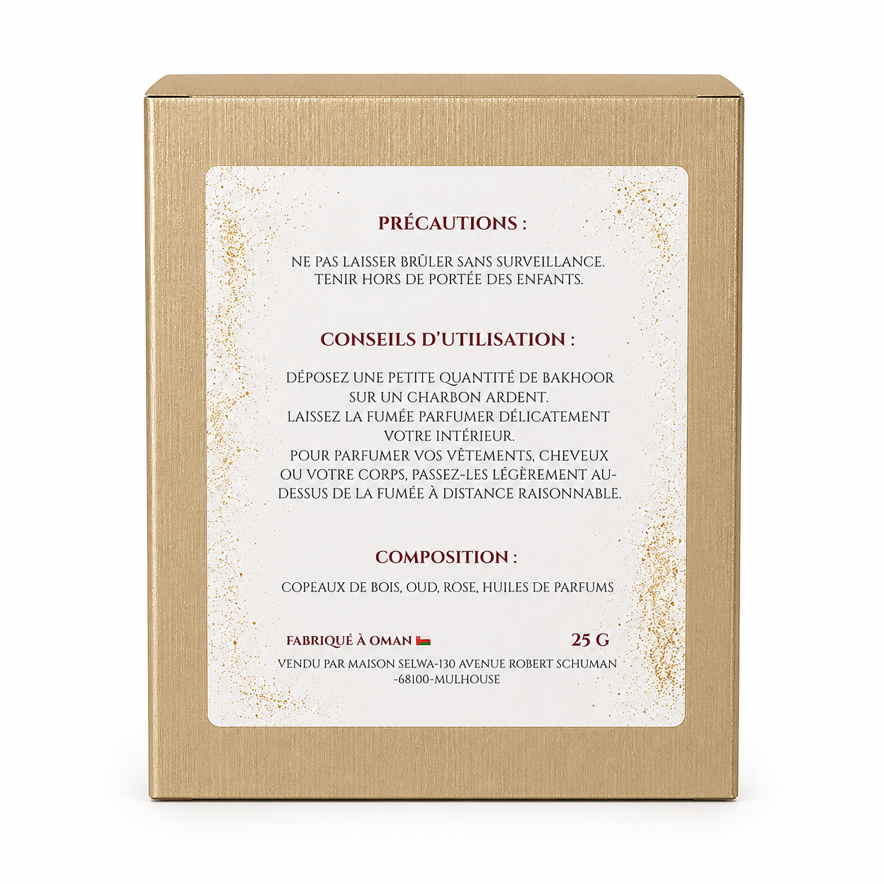 Bakhoor Artisanal - OUD Wedding