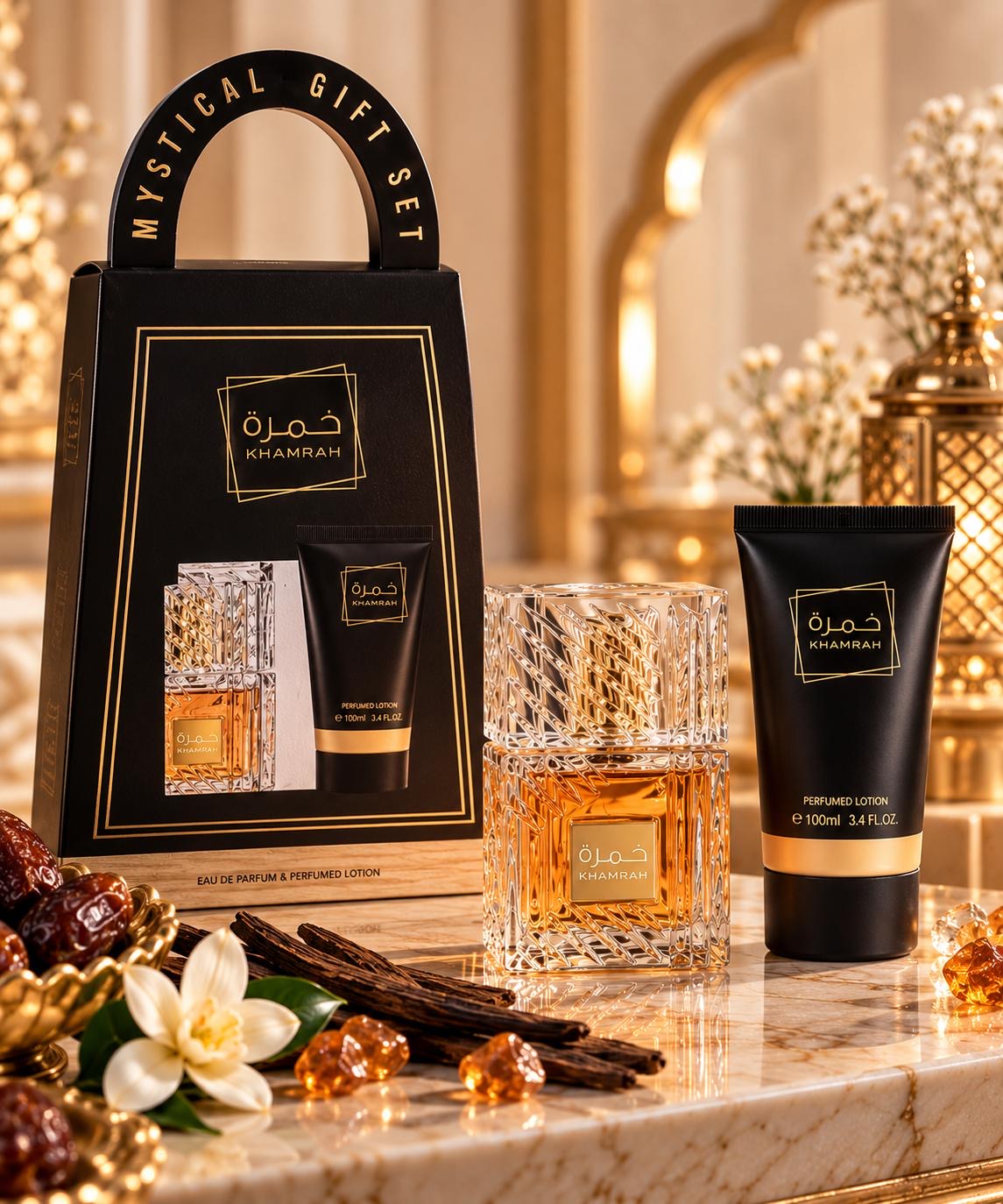 Coffret Khamrah – Parfum & Shower Gel