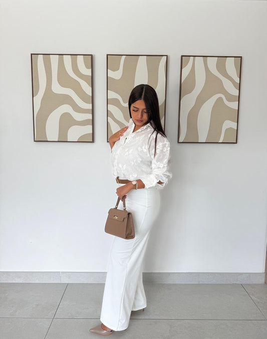 Chemise Brodée en coton