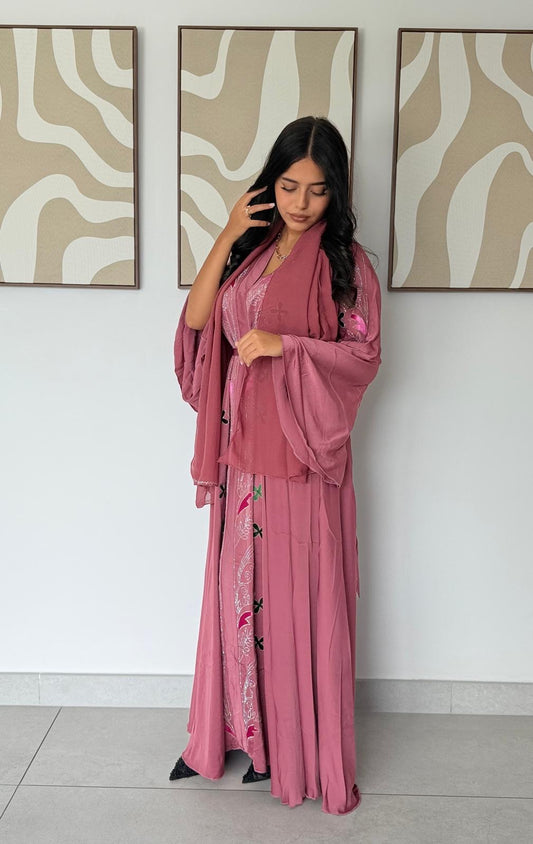 Abaya en Nida Texturé