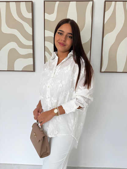 Chemise Brodée en coton