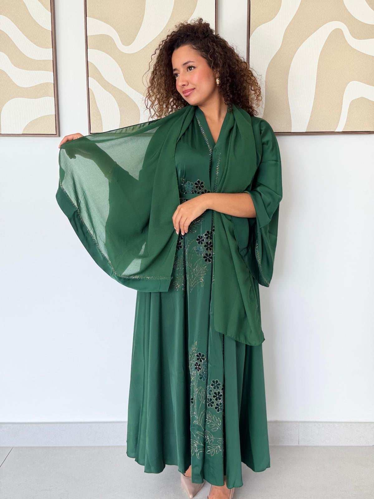 Abaya en Nida Premium Soyeux