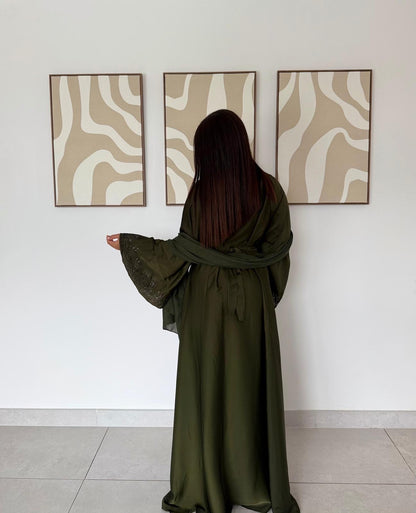 Abaya en Nida Premium Soyeux