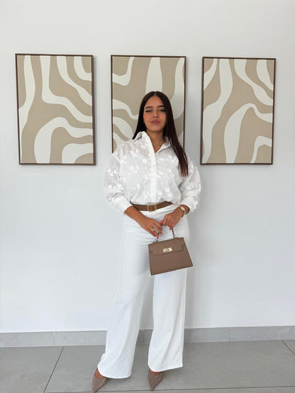 Chemise Brodée en coton