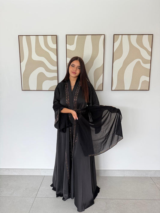 Abaya en Nida Premium Soyeux