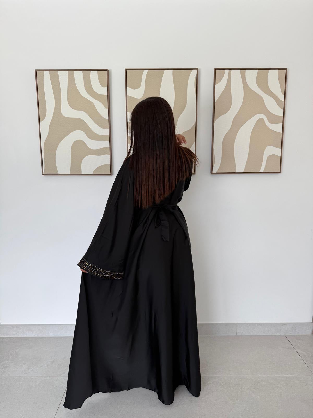 Abaya en Nida Premium Soyeux