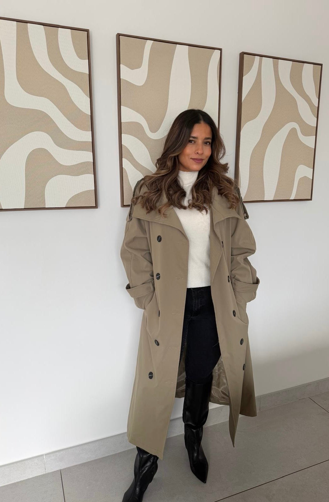 Trench Long Imperméable