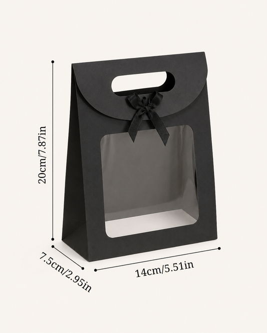 Sac cadeau noir