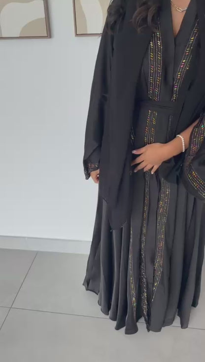 Abaya en Nida Premium Soyeux